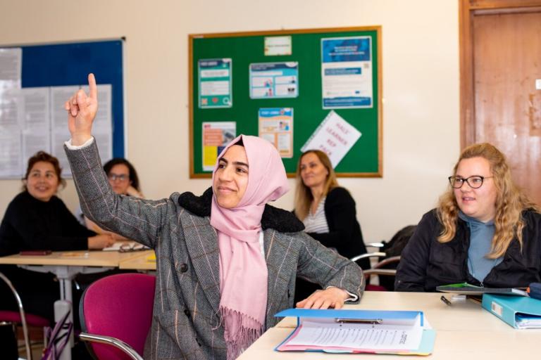 Classroom scene